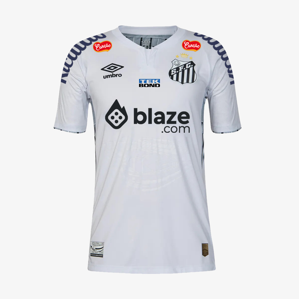 Camisa umbro Santos 2024/25 Torcedor Com Patrocinadores